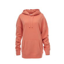 Wholesale High Quality Plain Casual Polyester Cotton Anti-Shrink Custom Women Hoodies Unisex